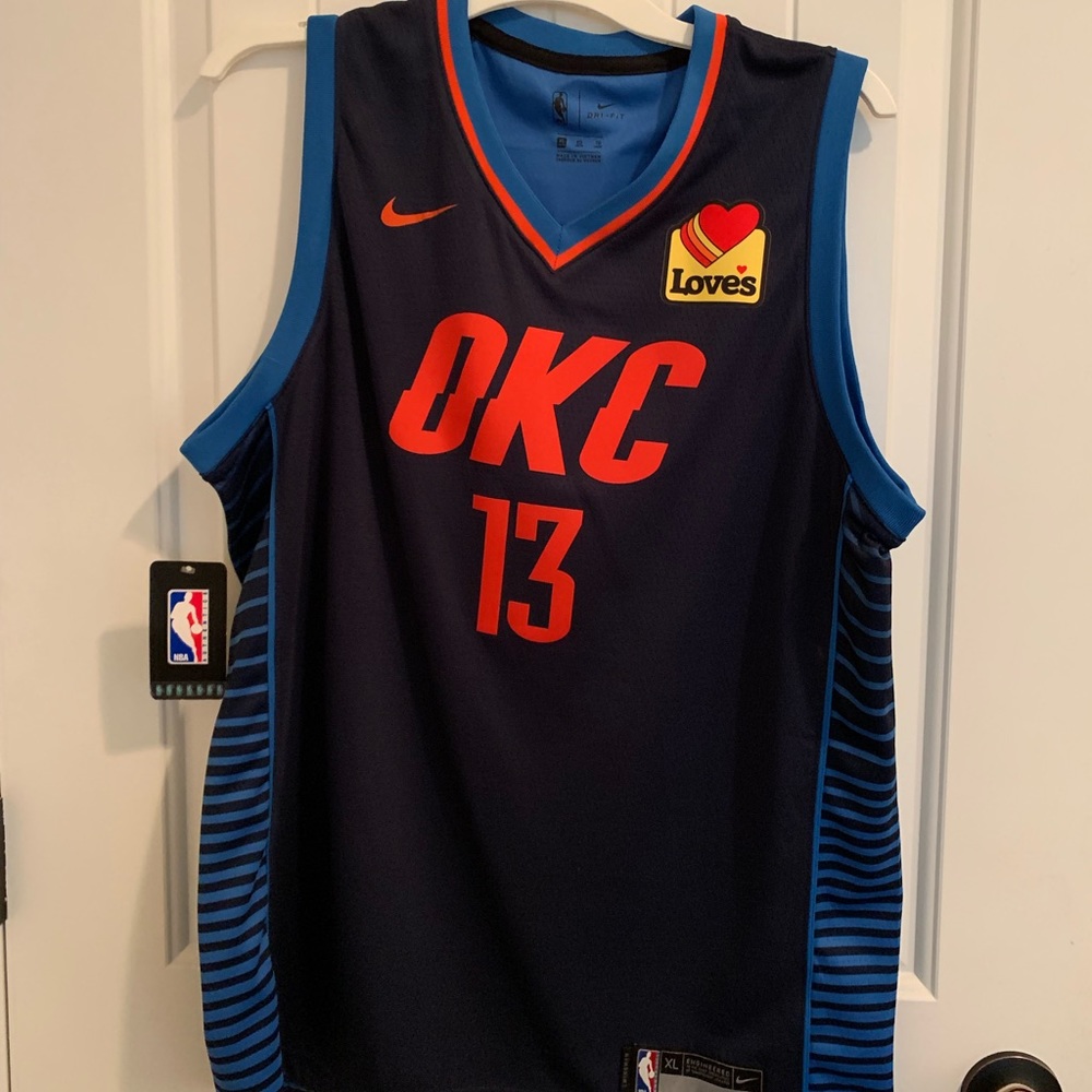 OKC Paul George Jersey